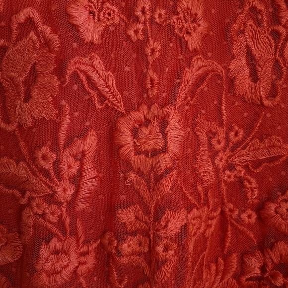 Rare Sold Out! Free People Candela Stella Lace Maxi Dress L - Picture 6 of 12